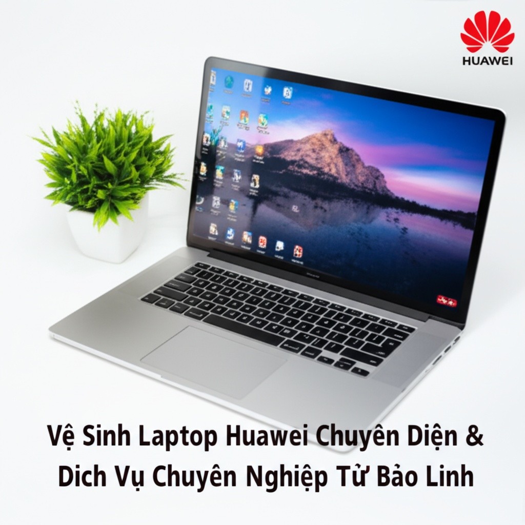 Hình minh họa cho bài viết: Vệ Sinh Laptop Huawei Chuyên Sâu: Hướng Dẫn Toàn Diện & Dịch Vụ Chuyên Nghiệp Từ Bảo Linh