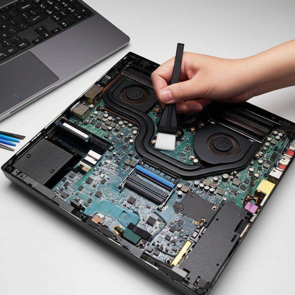 Hình minh họa cho bài viết: Vệ sinh laptop Origin PC chuyên nghiệp - Tối ưu hiệu năng, kéo dài tuổi thọ
