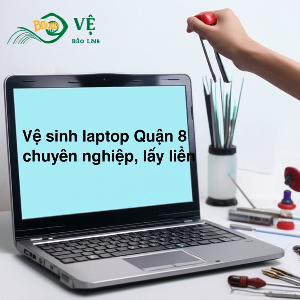 Hình minh họa cho bài viết: Vệ sinh laptop Quận 8 chuyên nghiệp, lấy liền - Vệ Sinh Bảo Linh