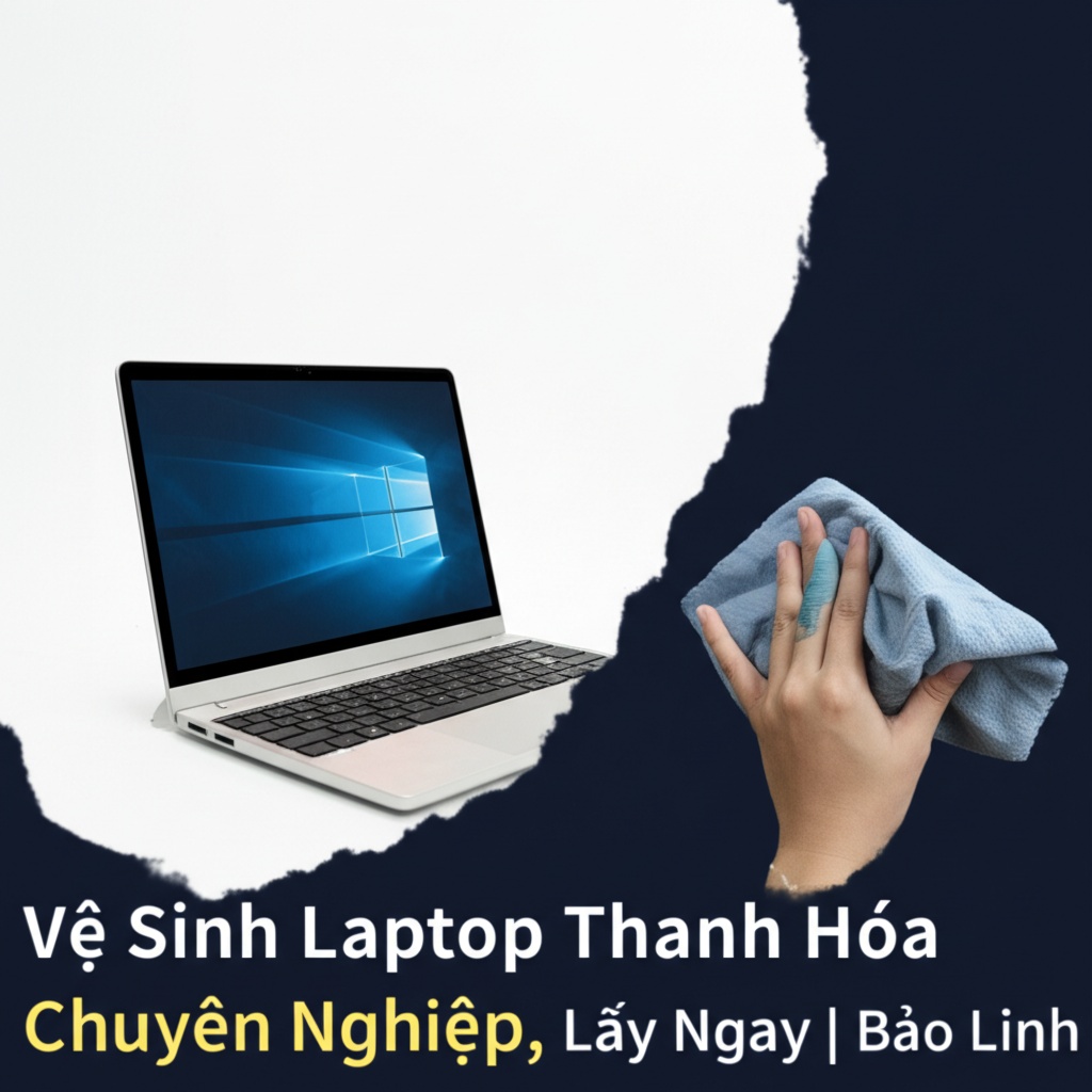 Hình minh họa cho bài viết: Vệ Sinh Laptop Thanh Hóa Chuyên Nghiệp, Lấy Ngay | Bảo Linh