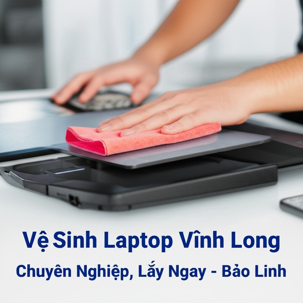 Hình minh họa cho bài viết: Vệ Sinh Laptop Vĩnh Long Chuyên Nghiệp, Lấy Ngay - Bảo Linh