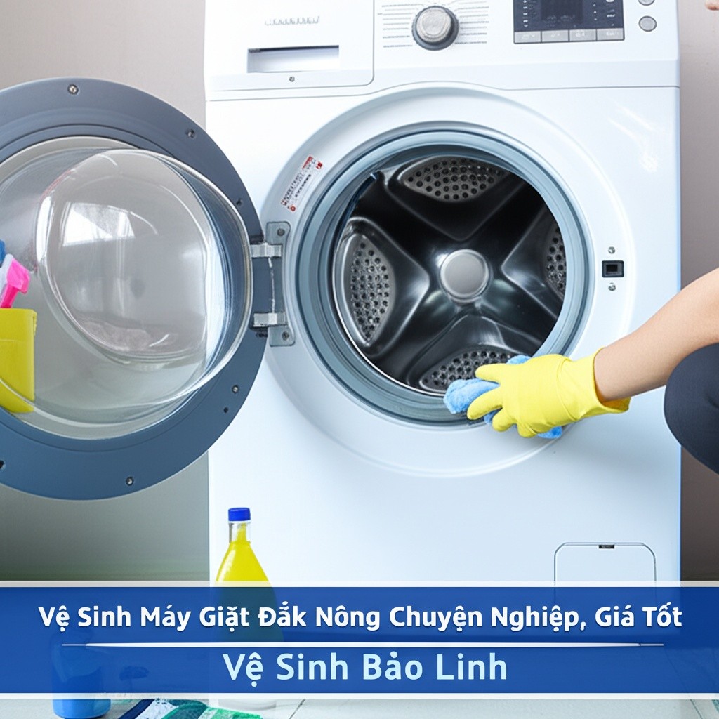 Hình minh họa cho bài viết: Vệ Sinh Máy Giặt Đắk Nông Chuyên Nghiệp, Giá Tốt | Vệ Sinh Bảo Linh