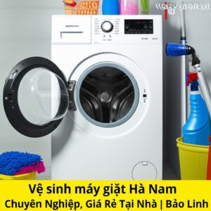 Vệ sinh máy giặt Hà Nam Chuyên Nghiệp, Giá Rẻ Tại Nhà | Bảo Linh