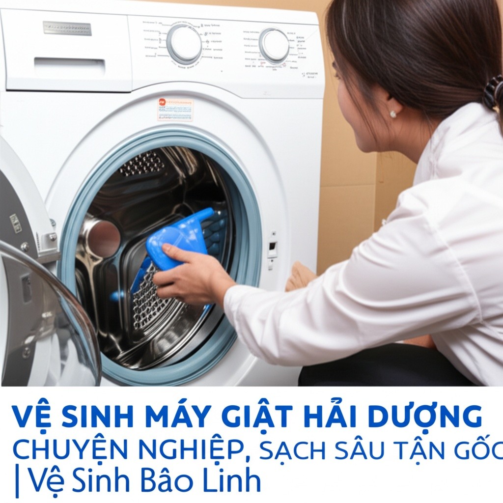 Hình minh họa cho bài viết: Vệ Sinh Máy Giặt Hải Dương Chuyên Nghiệp, Sạch Sâu Tận Gốc | Vệ Sinh Bảo Linh