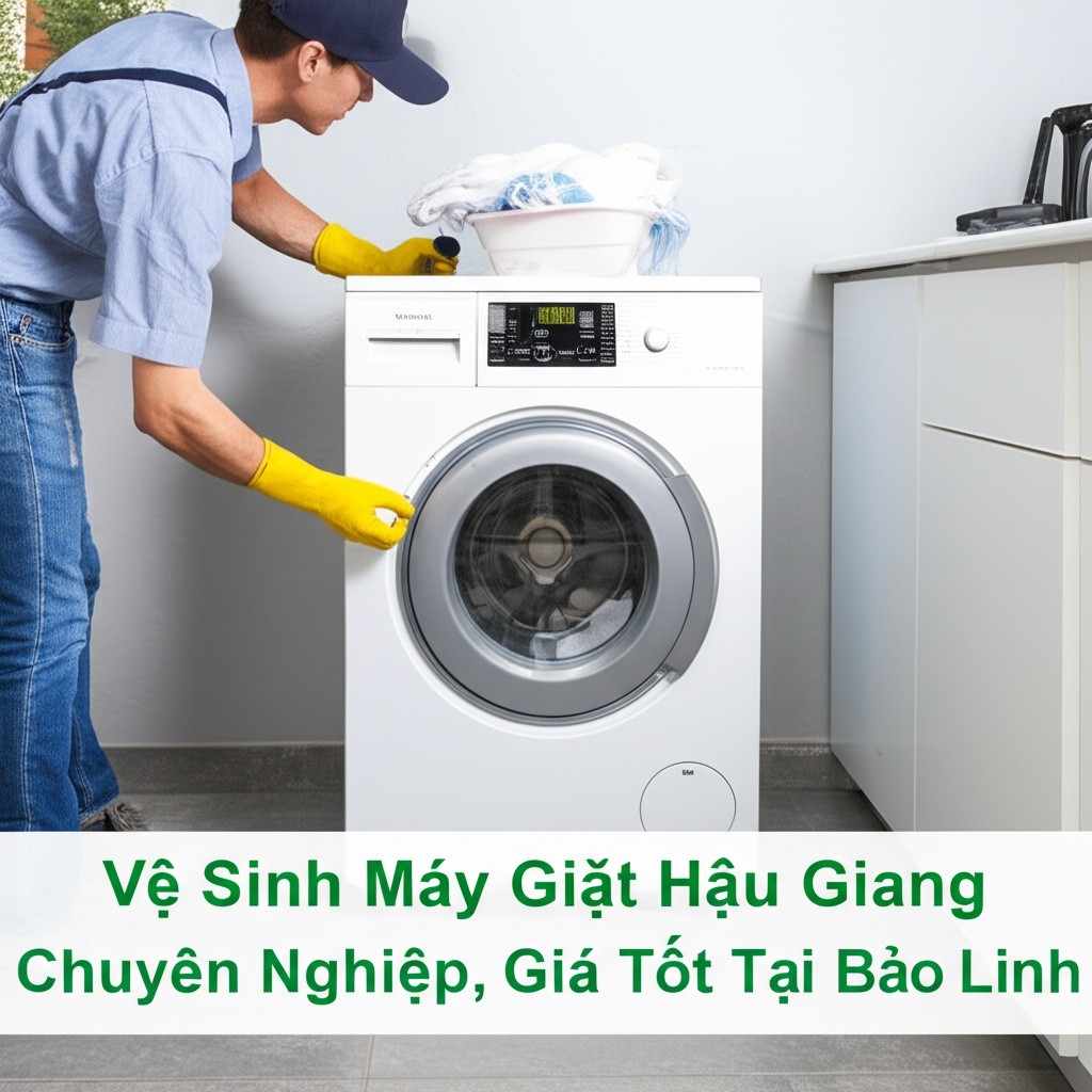 Hình minh họa cho bài viết: Vệ Sinh Máy Giặt Hậu Giang Chuyên Nghiệp, Giá Tốt Tại Bảo Linh