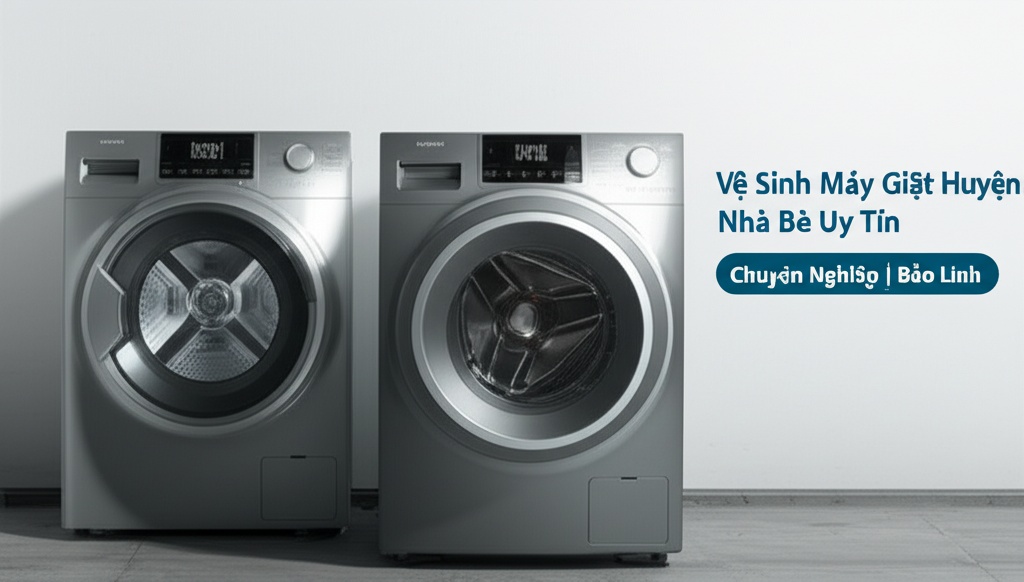 Hình minh họa cho bài viết: Vệ Sinh Máy Giặt Huyện Nhà Bè Uy Tín, Chuyên Nghiệp | Bảo Linh