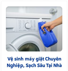 Vệ sinh máy giặt Khánh Hòa: Dịch Vụ Chuyên Nghiệp, Sạch Sâu Tại Nhà