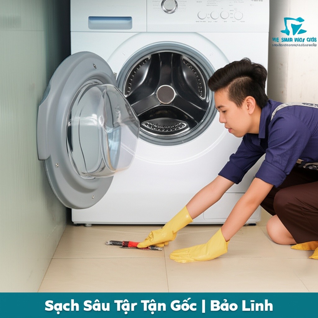 Hình minh họa cho bài viết: Vệ Sinh Máy Giặt Quận 1 Chuyên Nghiệp, Sạch Sâu Tận Gốc | Bảo Linh