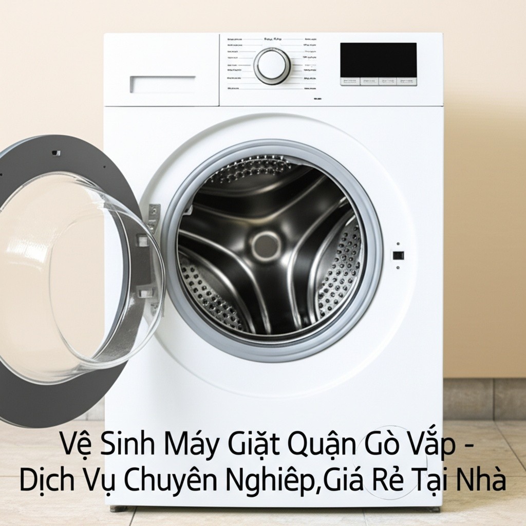 Hình minh họa cho bài viết: Vệ Sinh Máy Giặt Quận Gò Vấp - Dịch Vụ Chuyên Nghiệp, Giá Rẻ Tại Nhà