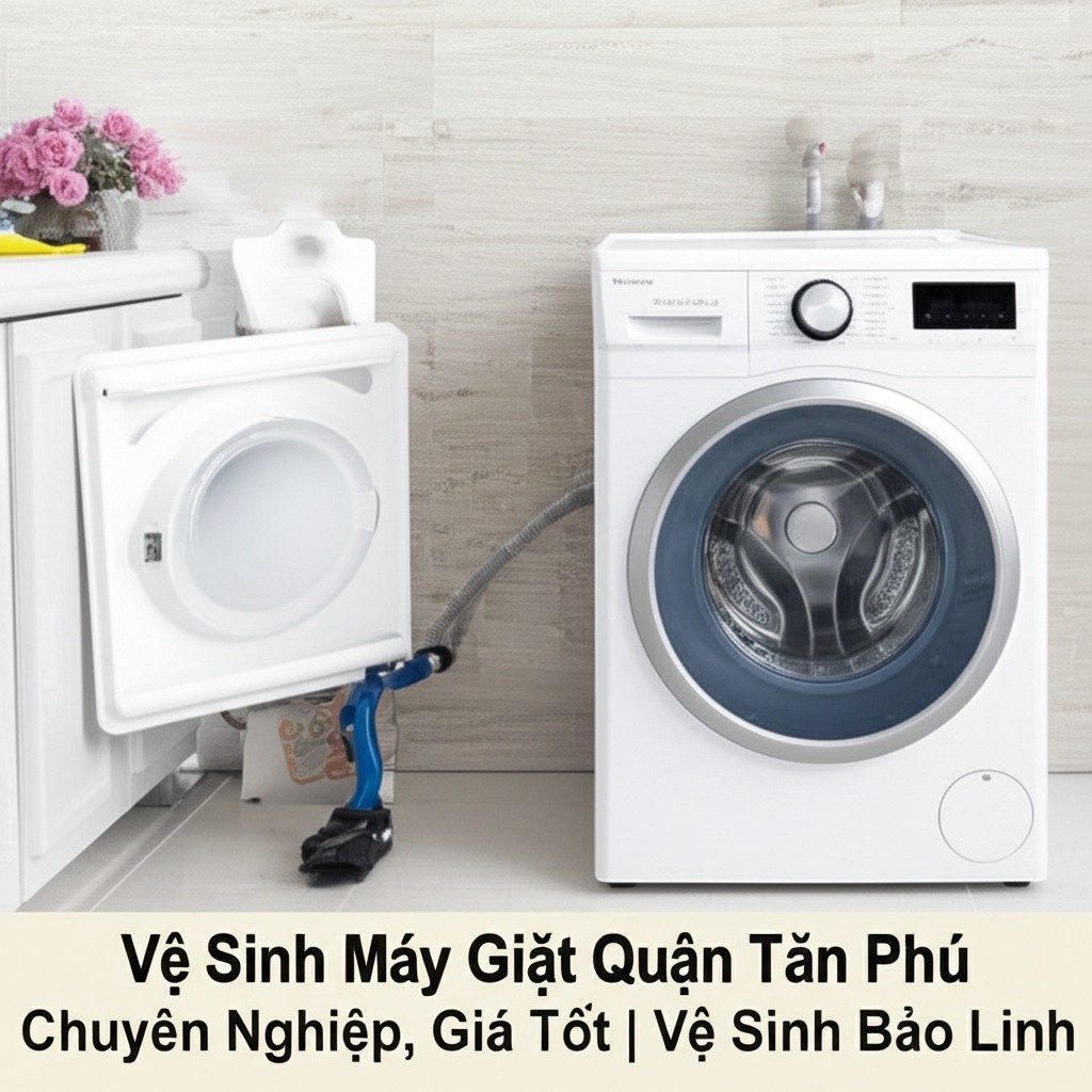 Hình minh họa cho bài viết: Vệ Sinh Máy Giặt Quận Tân Phú Chuyên Nghiệp, Giá Tốt | Vệ Sinh Bảo Linh