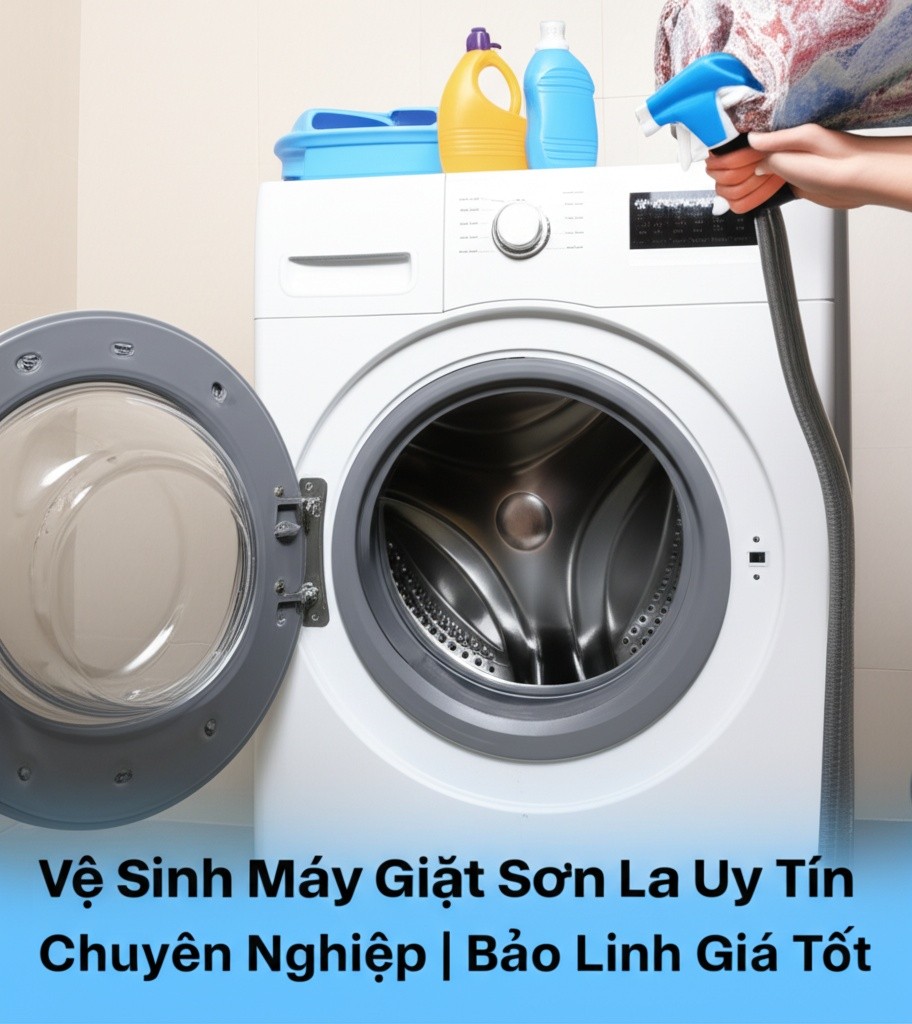 Hình minh họa cho bài viết: Vệ Sinh Máy Giặt Sơn La Uy Tín, Chuyên Nghiệp | Bảo Linh Giá Tốt