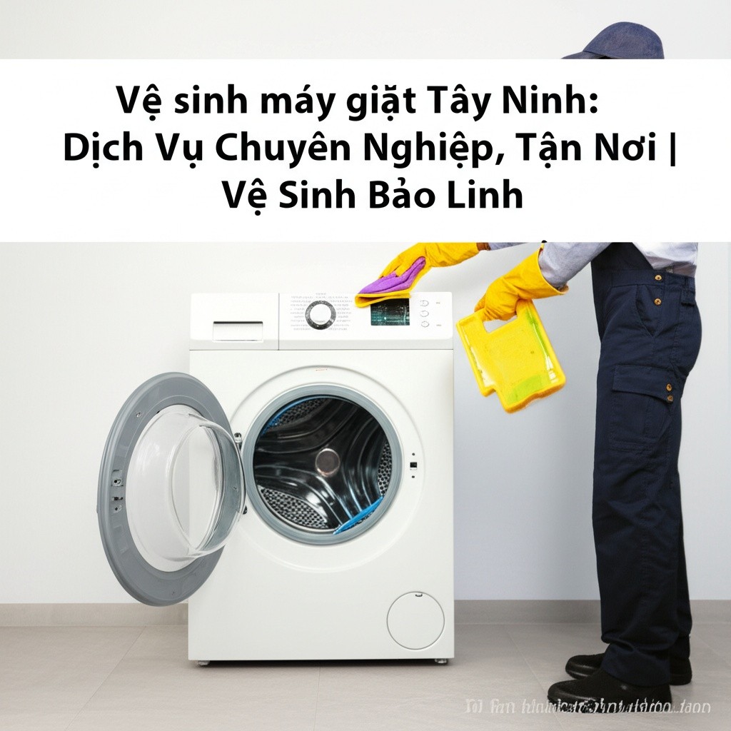Hình minh họa cho bài viết: Vệ sinh máy giặt Tây Ninh: Dịch Vụ Chuyên Nghiệp, Tận Nơi | Vệ Sinh Bảo Linh