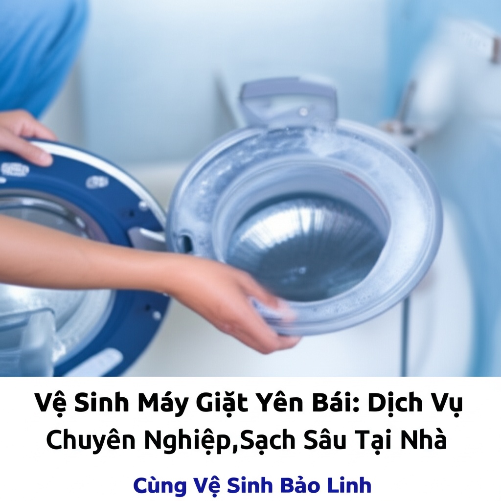 Hình minh họa cho bài viết: Vệ Sinh Máy Giặt Yên Bái: Dịch Vụ Chuyên Nghiệp, Sạch Sâu Tại Nhà Cùng Vệ Sinh Bảo Linh