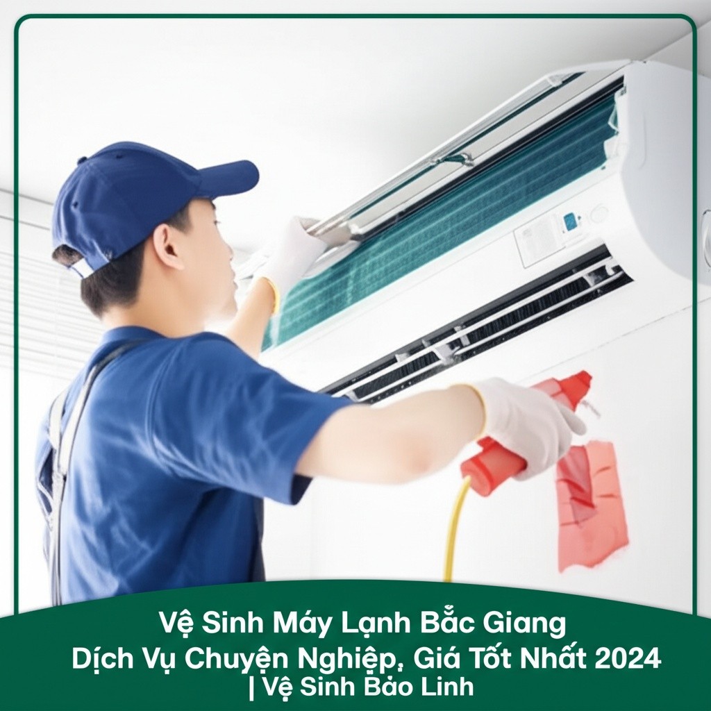 Hình minh họa cho bài viết: Vệ Sinh Máy Lạnh Bắc Giang: Dịch Vụ Chuyên Nghiệp, Giá Tốt Nhất 2024 | Vệ Sinh Bảo Linh