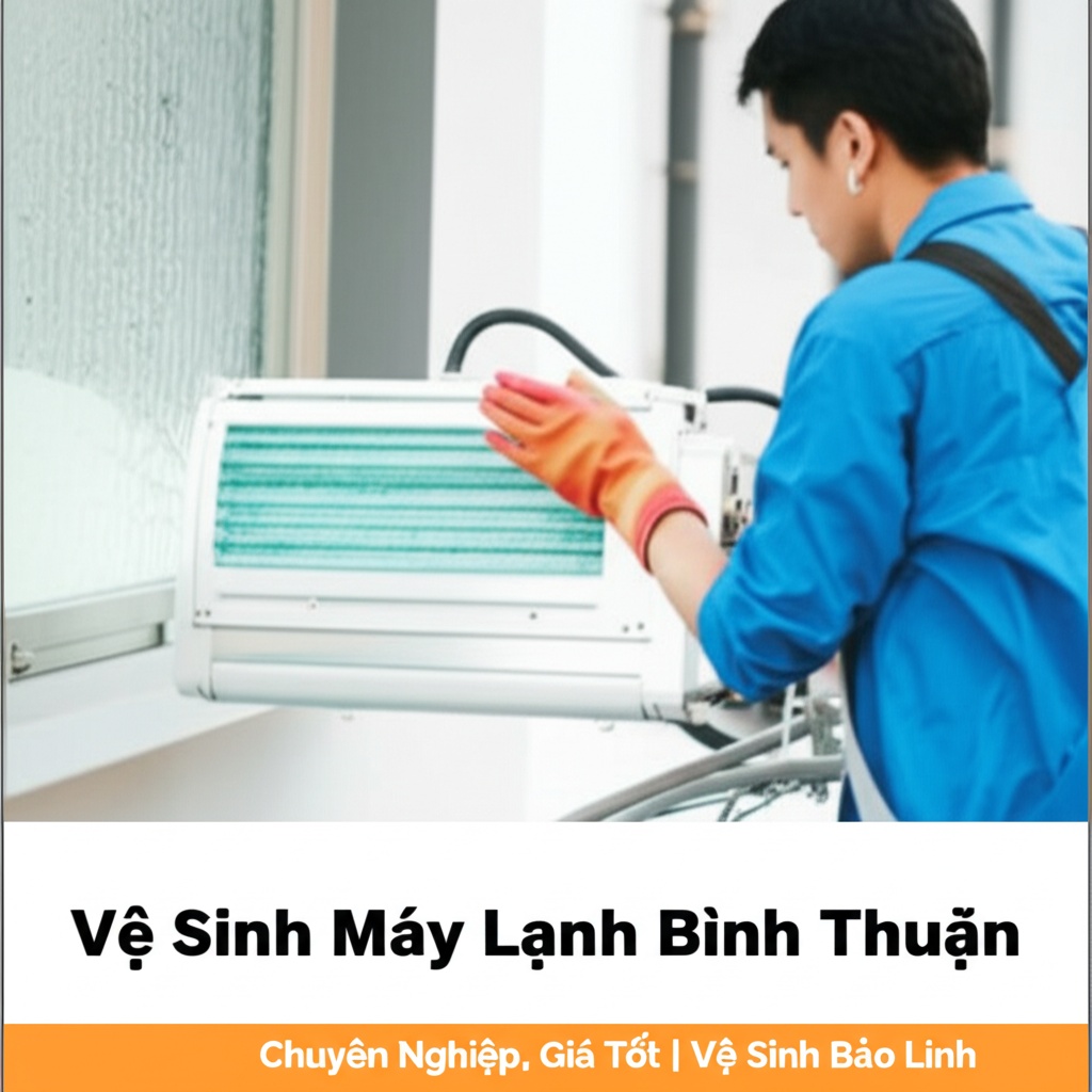 Hình minh họa cho bài viết: Vệ Sinh Máy Lạnh Bình Thuận Chuyên Nghiệp, Giá Tốt | Vệ Sinh Bảo Linh
