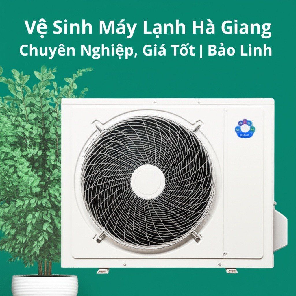 Hình minh họa cho bài viết: Vệ Sinh Máy Lạnh Hà Giang Chuyên Nghiệp, Giá Tốt | Bảo Linh