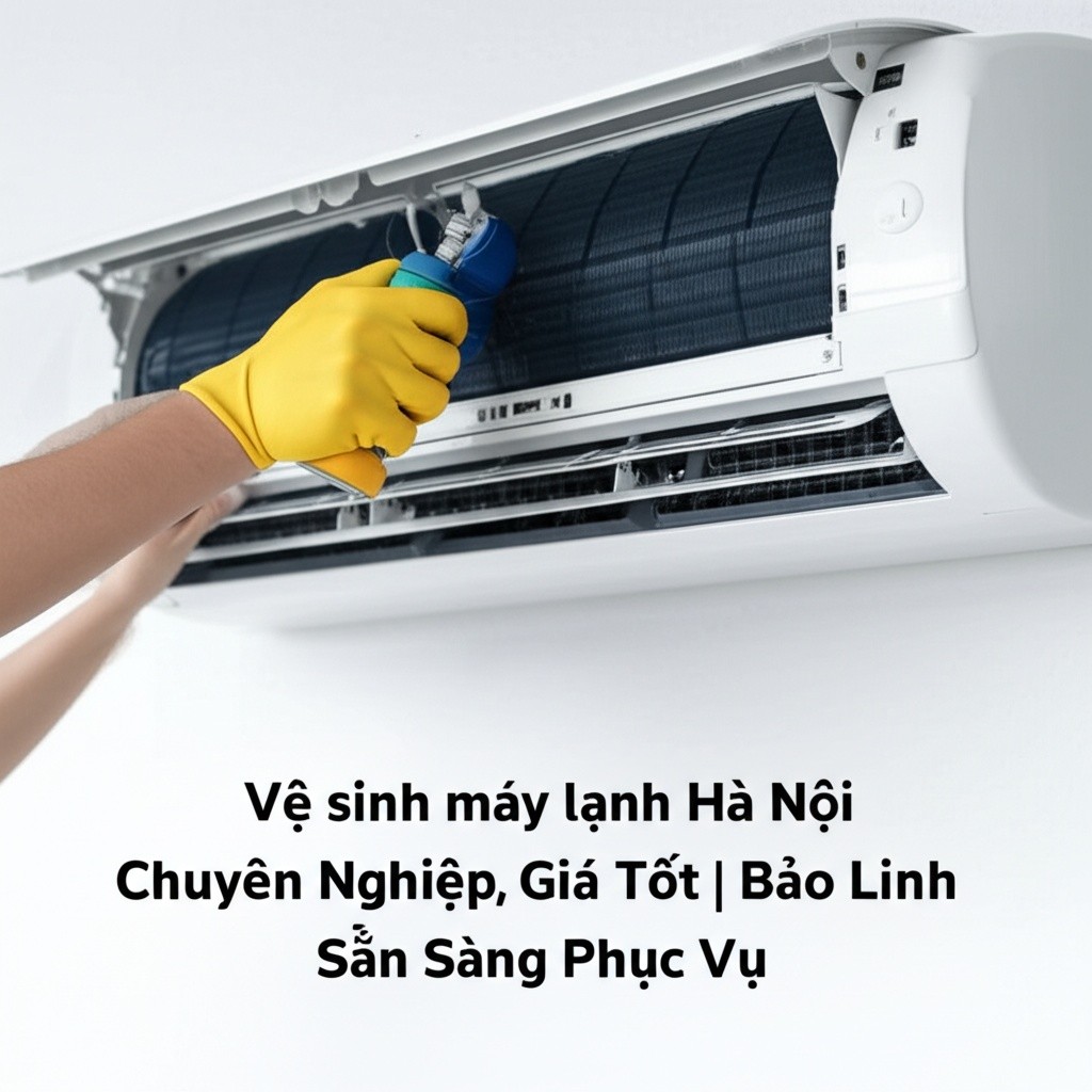 Hình minh họa cho bài viết: Vệ sinh máy lạnh Hà Nội Chuyên Nghiệp, Giá Tốt | Bảo Linh Sẵn Sàng Phục Vụ