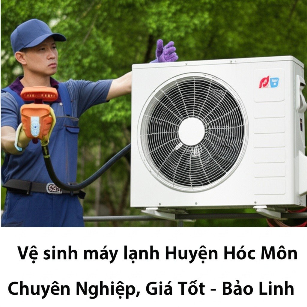 Hình minh họa cho bài viết: Vệ sinh máy lạnh Huyện Hóc Môn Chuyên Nghiệp, Giá Tốt - Bảo Linh