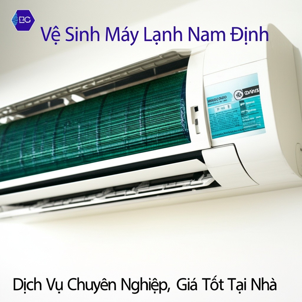 Hình minh họa cho bài viết: Vệ Sinh Máy Lạnh Nam Định: Dịch Vụ Chuyên Nghiệp, Giá Tốt Tại Nhà