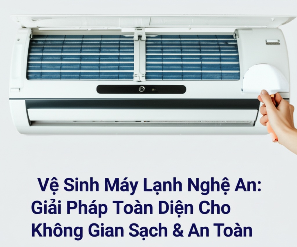 Hình minh họa cho bài viết: Vệ Sinh Máy Lạnh Nghệ An: Giải Pháp Toàn Diện Cho Không Gian Sạch & An Toàn