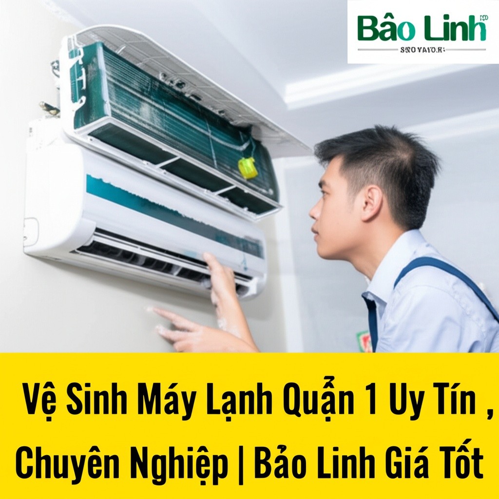 Hình minh họa cho bài viết: Vệ Sinh Máy Lạnh Quận 1 Uy Tín, Chuyên Nghiệp | Bảo Linh Giá Tốt