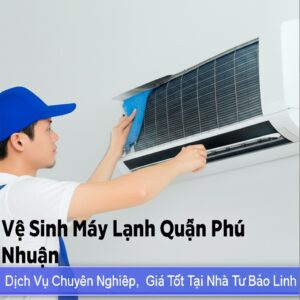 Vệ Sinh Máy Lạnh Quận Phú Nhuận: Dịch Vụ Chuyên Nghiệp, Giá Tốt Tại Nhà Từ Bảo Linh