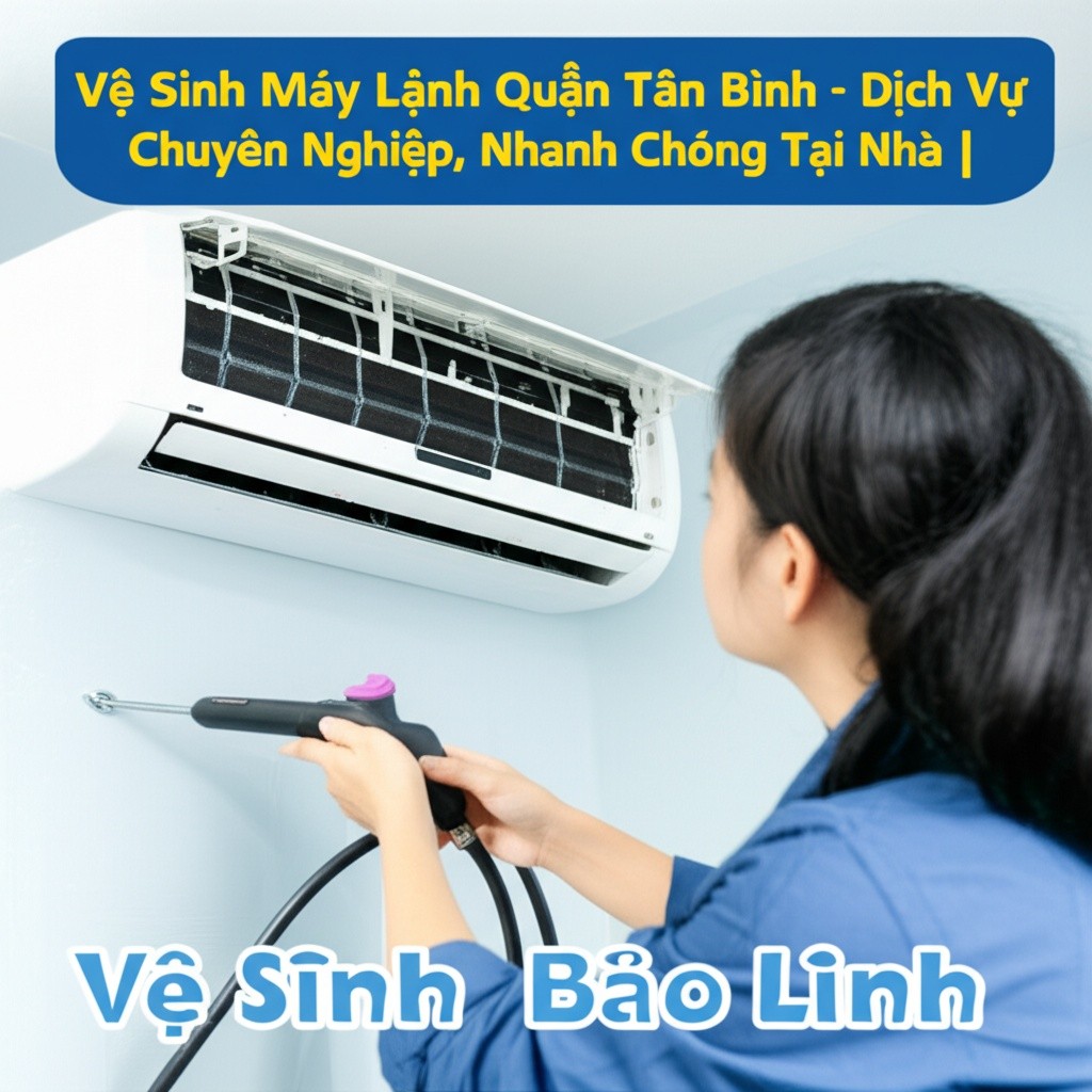 Hình minh họa cho bài viết: Vệ Sinh Máy Lạnh Quận Tân Bình - Dịch Vụ Chuyên Nghiệp, Nhanh Chóng Tại Nhà | Vệ Sinh Bảo Linh