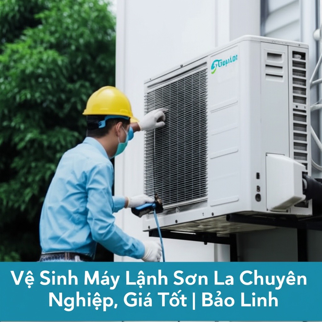 Hình minh họa cho bài viết: Vệ Sinh Máy Lạnh Sơn La Chuyên Nghiệp, Giá Tốt | Bảo Linh