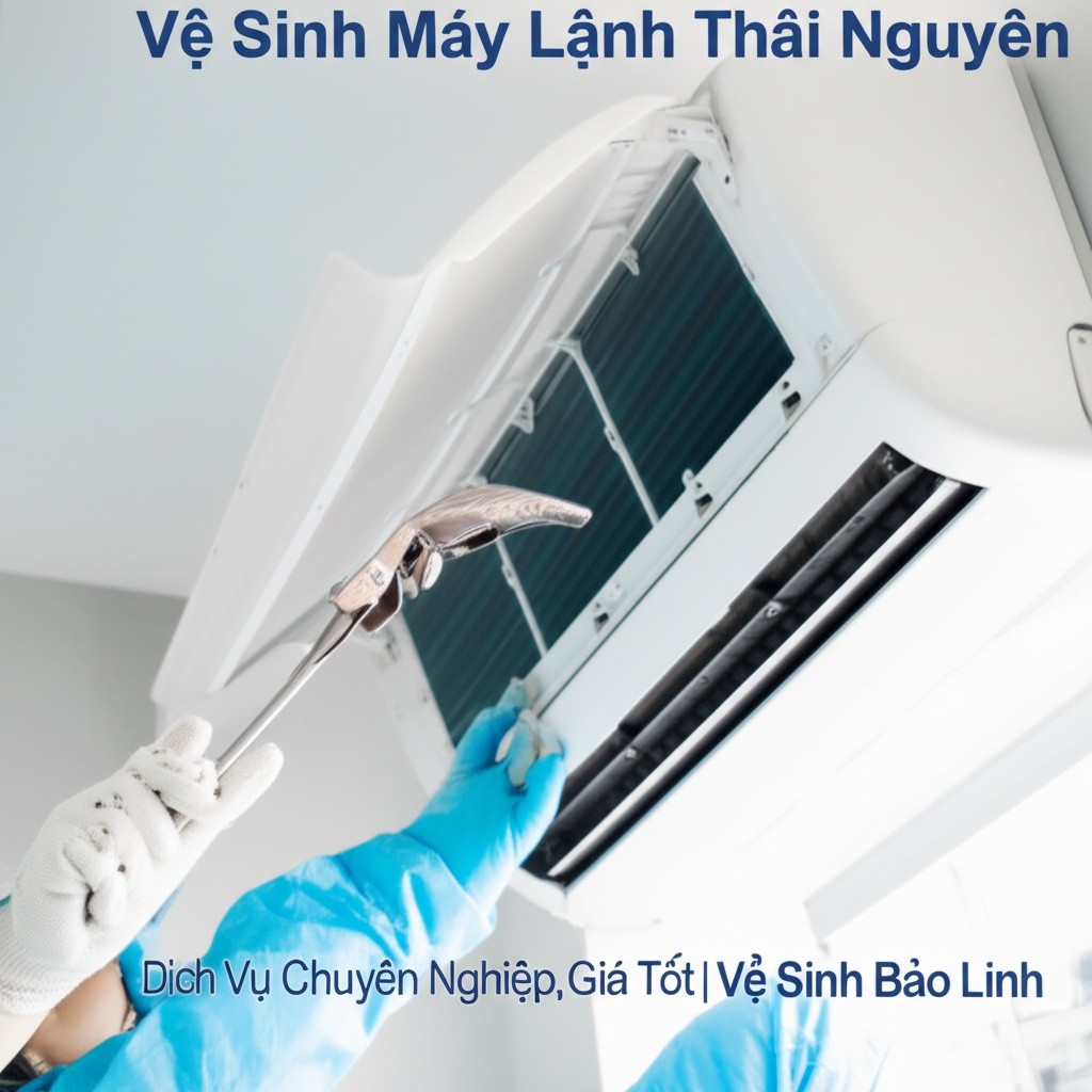 Hình minh họa cho bài viết: Vệ Sinh Máy Lạnh Thái Nguyên: Dịch Vụ Chuyên Nghiệp, Giá Tốt | Vệ Sinh Bảo Linh
