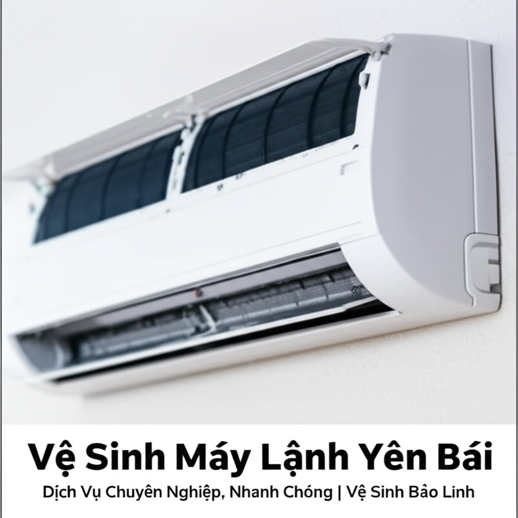 Hình minh họa cho bài viết: Vệ Sinh Máy Lạnh Yên Bái: Dịch Vụ Chuyên Nghiệp, Nhanh Chóng | Vệ Sinh Bảo Linh